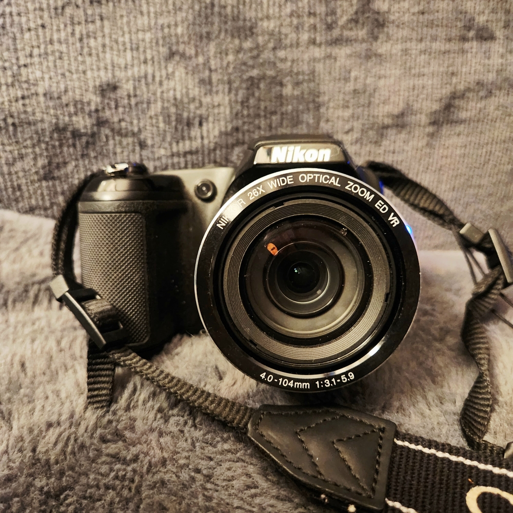 Nikon Black Digital Camera with Optical Zoom